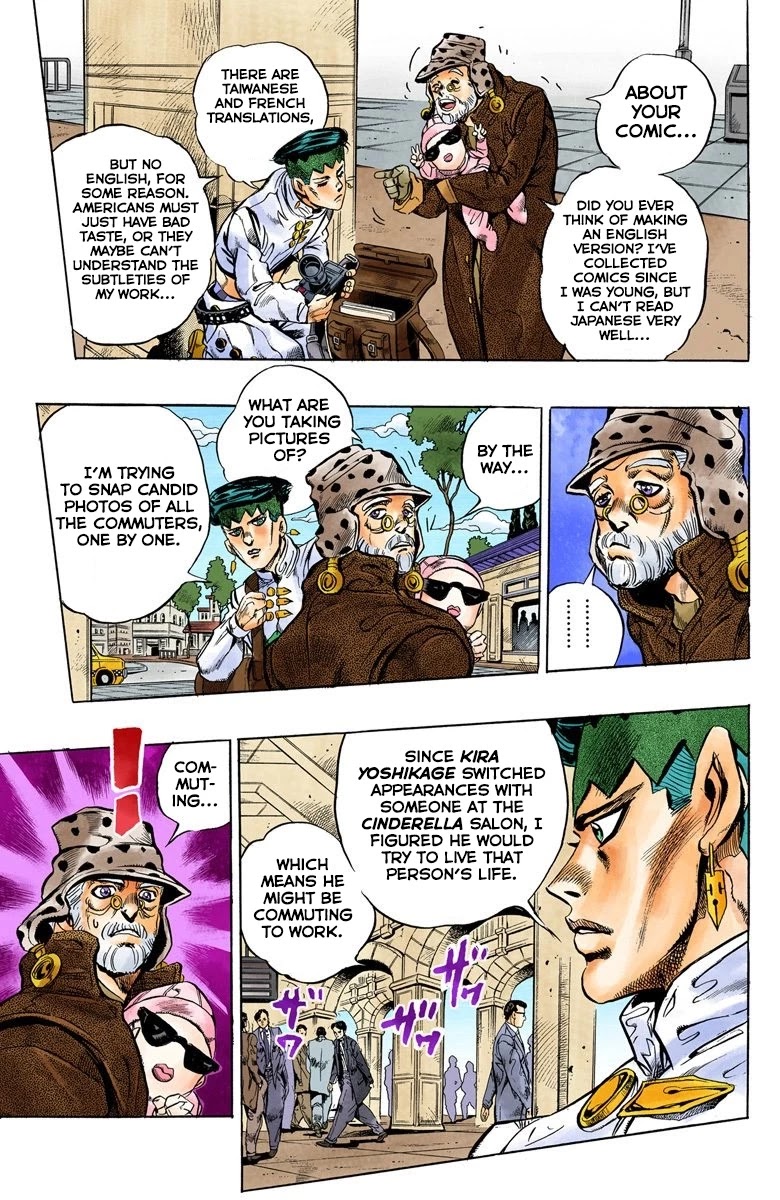 JoJo's Bizarre Adventure Part 4 - Diamond is Unbreakable (Official Colored) Chapter 106 page 10 - Chapter 106: RPS Kid is Coming! Part 1