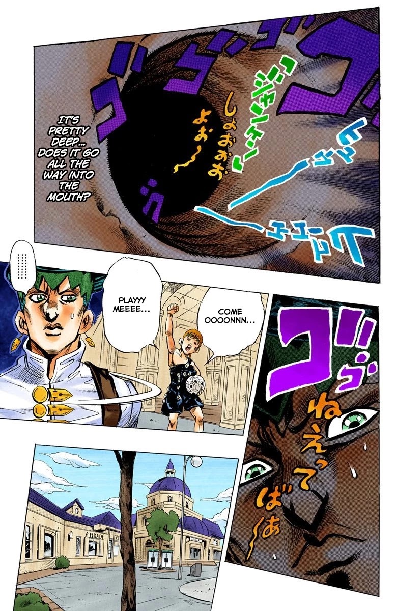 JoJo's Bizarre Adventure Part 4 - Diamond is Unbreakable (Official Colored) Chapter 106 page 18 - Chapter 106: RPS Kid is Coming! Part 1