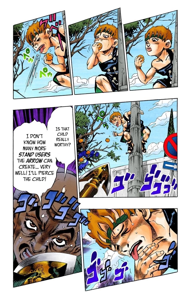 JoJo's Bizarre Adventure Part 4 - Diamond is Unbreakable (Official Colored) Chapter 106 page 7 - Chapter 106: RPS Kid is Coming! Part 1