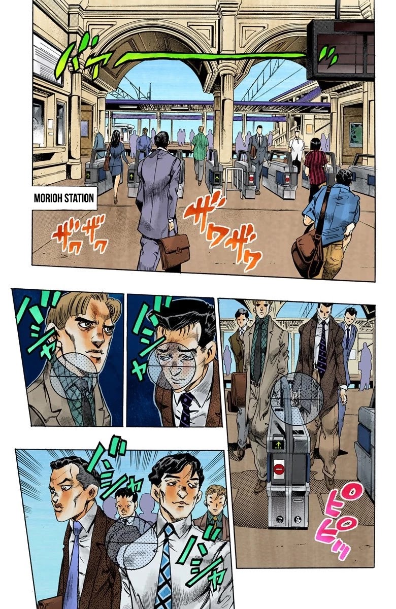 JoJo's Bizarre Adventure Part 4 - Diamond is Unbreakable (Official Colored) Chapter 106 page 8 - Chapter 106: RPS Kid is Coming! Part 1
