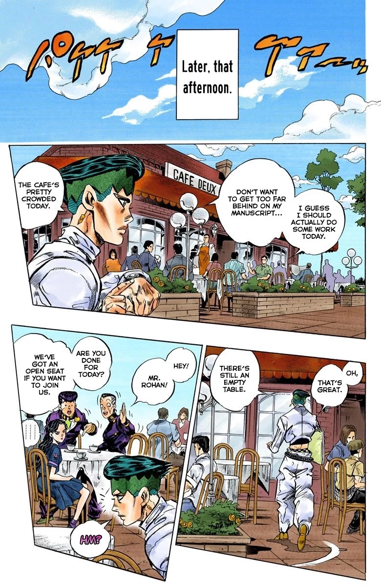 JoJo's Bizarre Adventure Part 4 - Diamond is Unbreakable (Official Colored) Chapter 107 page 10 - Chapter 107: RPS Kid is Coming! Part 2
