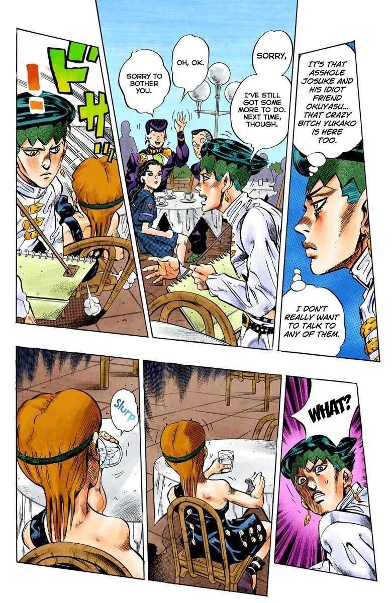 JoJo's Bizarre Adventure Part 4 - Diamond is Unbreakable (Official Colored) Chapter 107 page 11 - Chapter 107: RPS Kid is Coming! Part 2