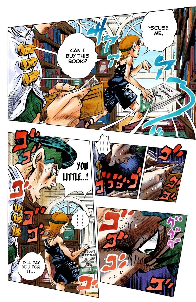 JoJo's Bizarre Adventure Part 4 - Diamond is Unbreakable (Official Colored) Chapter 107 page 17 - Chapter 107: RPS Kid is Coming! Part 2