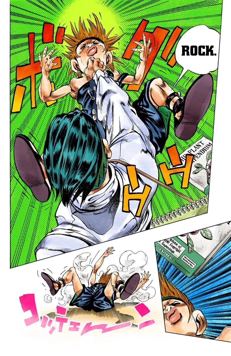 JoJo's Bizarre Adventure Part 4 - Diamond is Unbreakable (Official Colored) Chapter 107 page 19 - Chapter 107: RPS Kid is Coming! Part 2