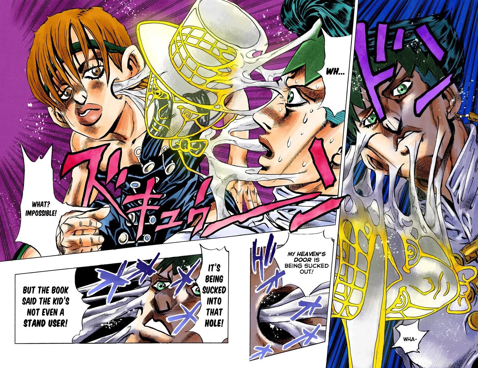 JoJo's Bizarre Adventure Part 4 - Diamond is Unbreakable (Official Colored) Chapter 107 page 21 - Chapter 107: RPS Kid is Coming! Part 2