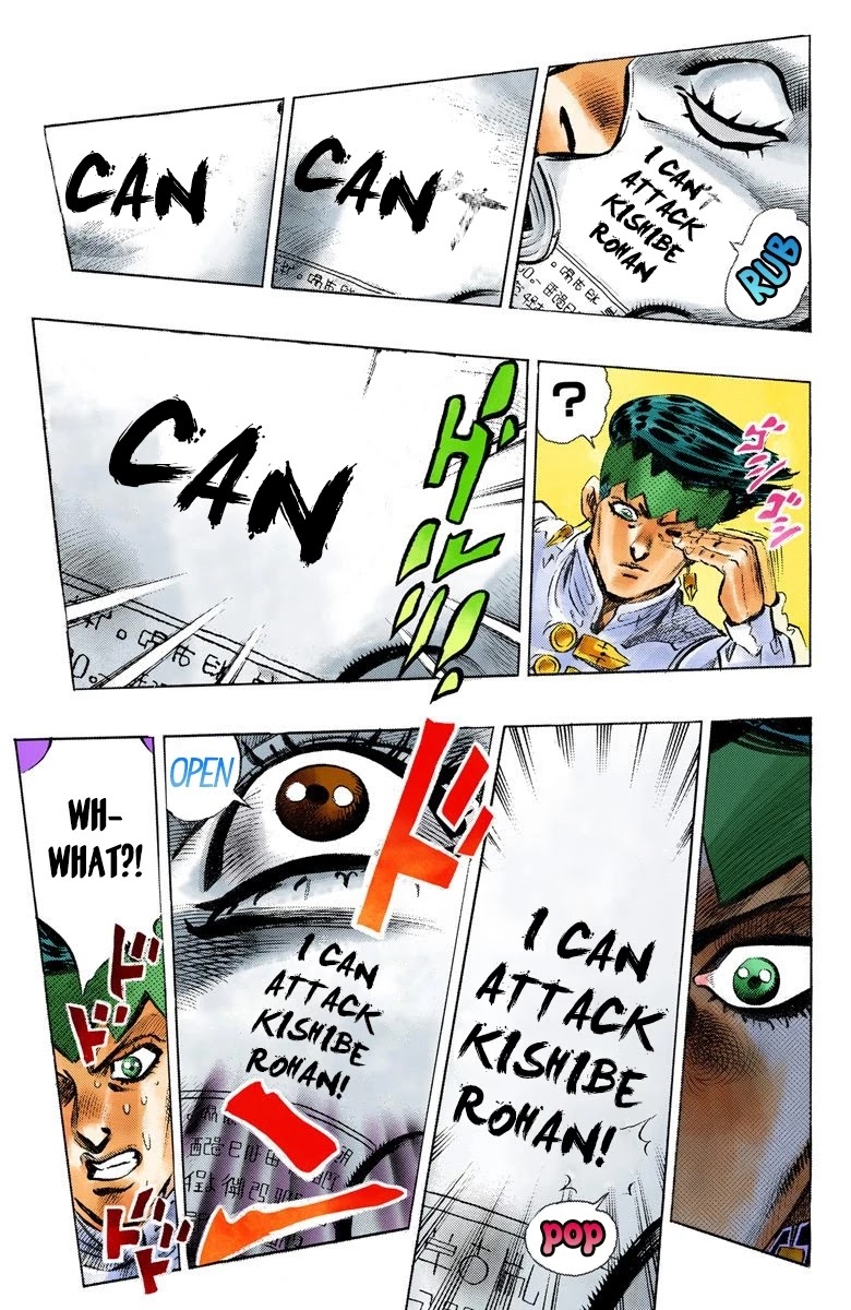 JoJo's Bizarre Adventure Part 4 - Diamond is Unbreakable (Official Colored) Chapter 108 page 10 - Chapter 108: RPS Kid is Coming! Part 3