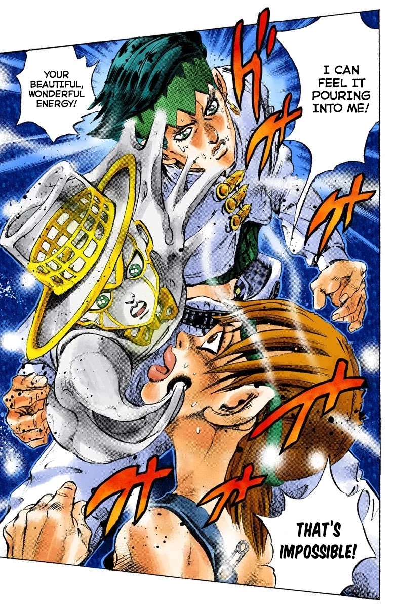 JoJo's Bizarre Adventure Part 4 - Diamond is Unbreakable (Official Colored) Chapter 108 page 2 - Chapter 108: RPS Kid is Coming! Part 3