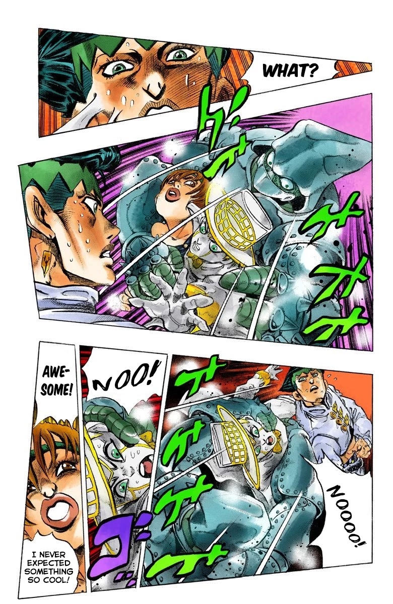 JoJo's Bizarre Adventure Part 4 - Diamond is Unbreakable (Official Colored) Chapter 108 page 4 - Chapter 108: RPS Kid is Coming! Part 3