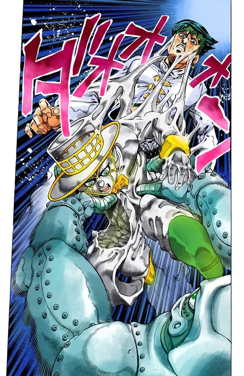 JoJo's Bizarre Adventure Part 4 - Diamond is Unbreakable (Official Colored) Chapter 109 page 4 - Chapter 109: RPS Kid is Coming! Part 4