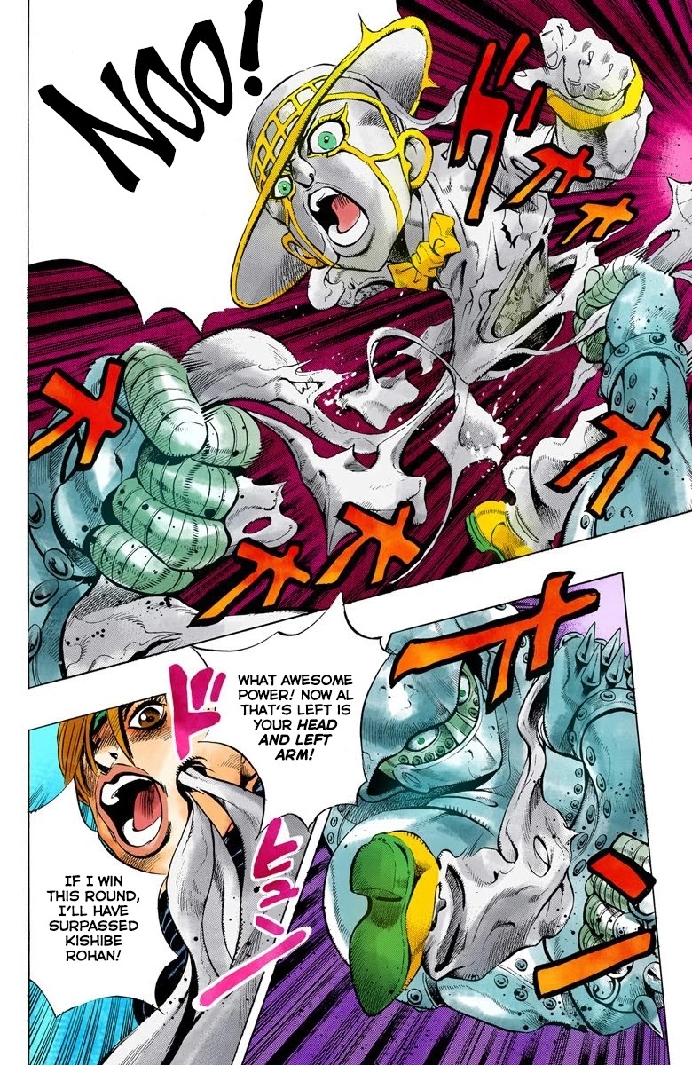 JoJo's Bizarre Adventure Part 4 - Diamond is Unbreakable (Official Colored) Chapter 109 page 5 - Chapter 109: RPS Kid is Coming! Part 4