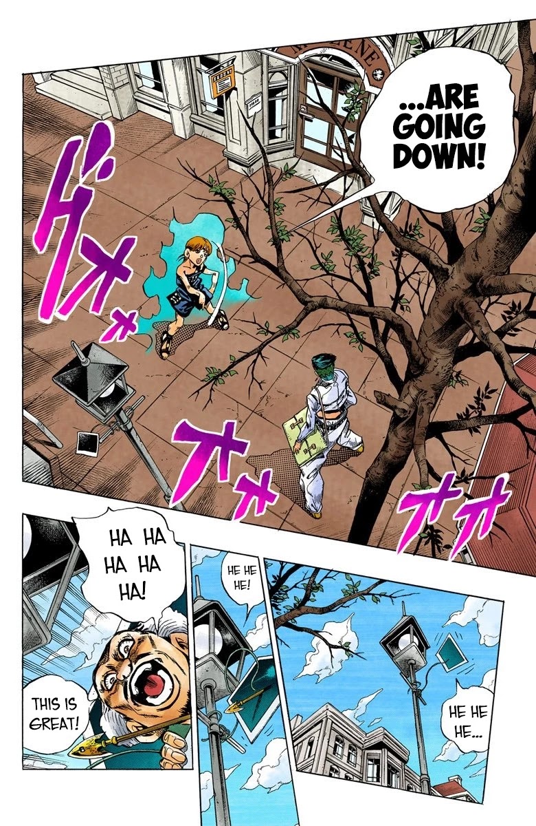 JoJo's Bizarre Adventure Part 4 - Diamond is Unbreakable (Official Colored) Chapter 109 page 9 - Chapter 109: RPS Kid is Coming! Part 4