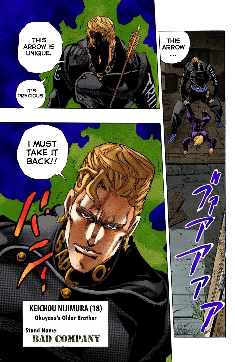 JoJo's Bizarre Adventure Part 4 - Diamond is Unbreakable (Official Colored) Chapter 11 page 12 - Chapter 11: The Nijimura Brothers - Part 3