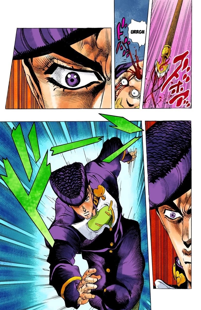 JoJo's Bizarre Adventure Part 4 - Diamond is Unbreakable (Official Colored) Chapter 11 page 14 - Chapter 11: The Nijimura Brothers - Part 3
