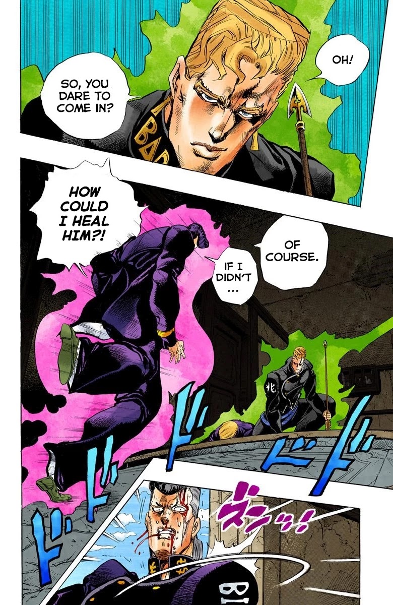 JoJo's Bizarre Adventure Part 4 - Diamond is Unbreakable (Official Colored) Chapter 11 page 15 - Chapter 11: The Nijimura Brothers - Part 3