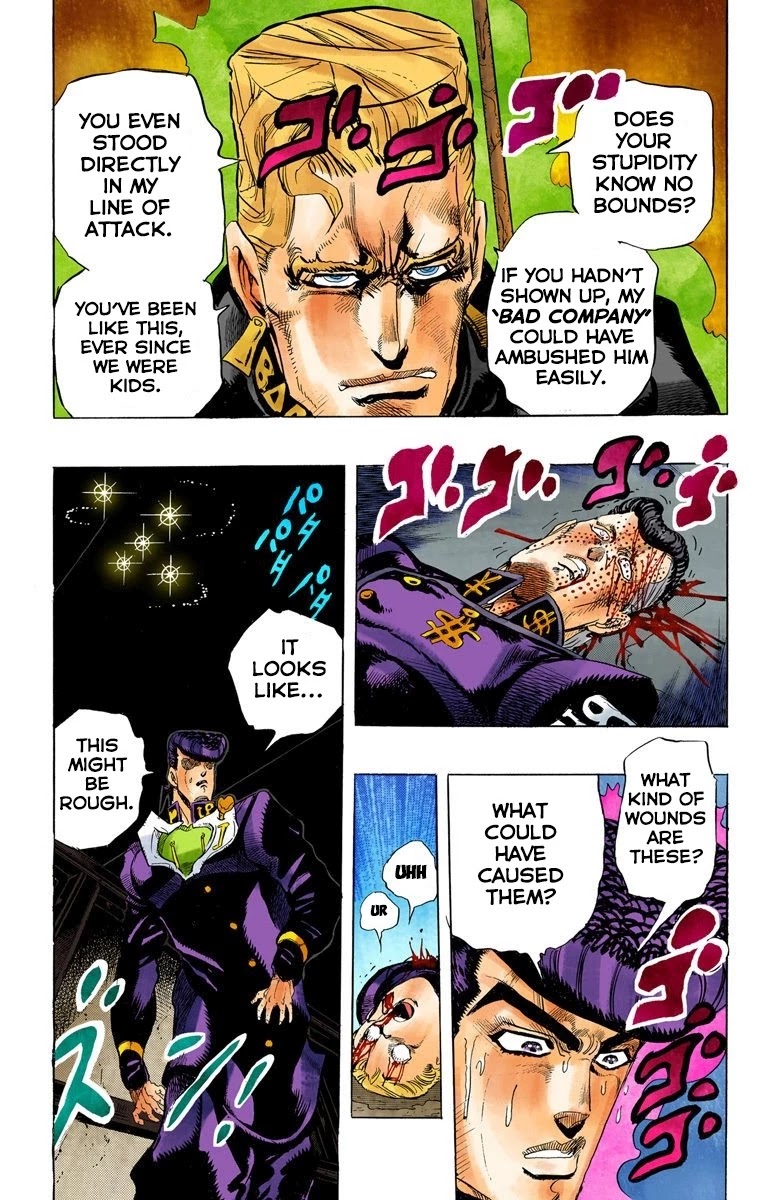 JoJo's Bizarre Adventure Part 4 - Diamond is Unbreakable (Official Colored) Chapter 11 page 20 - Chapter 11: The Nijimura Brothers - Part 3