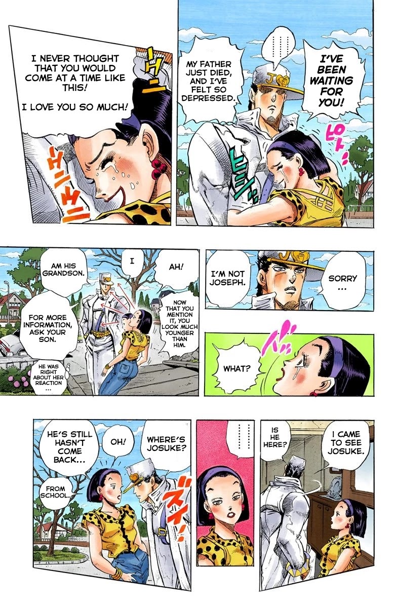 JoJo's Bizarre Adventure Part 4 - Diamond is Unbreakable (Official Colored) Chapter 11 page 4 - Chapter 11: The Nijimura Brothers - Part 3