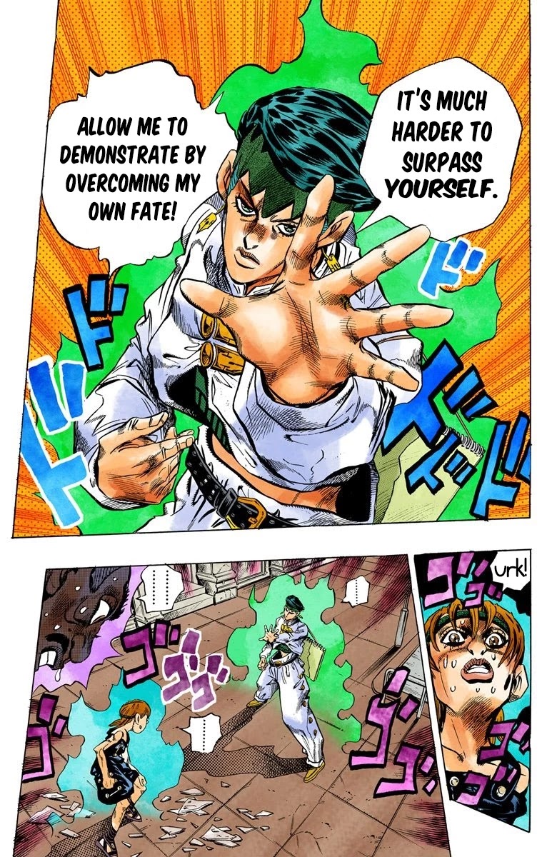 JoJo's Bizarre Adventure Part 4 - Diamond is Unbreakable (Official Colored) Chapter 110 page 14 - Chapter 110: RPS Kid is Coming! Part 5