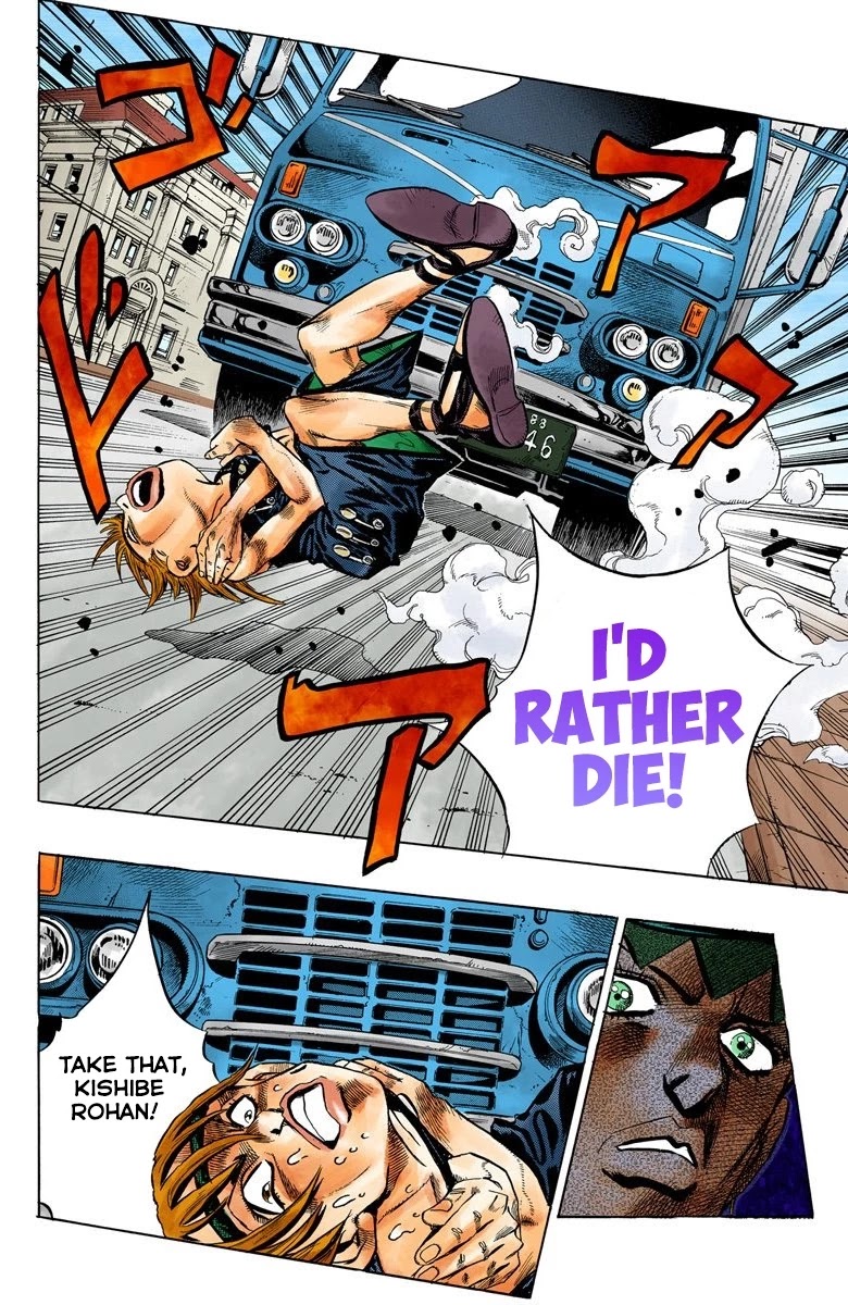 JoJo's Bizarre Adventure Part 4 - Diamond is Unbreakable (Official Colored) Chapter 111 page 12 - Chapter 111: RPS Kid is Coming! Part 6