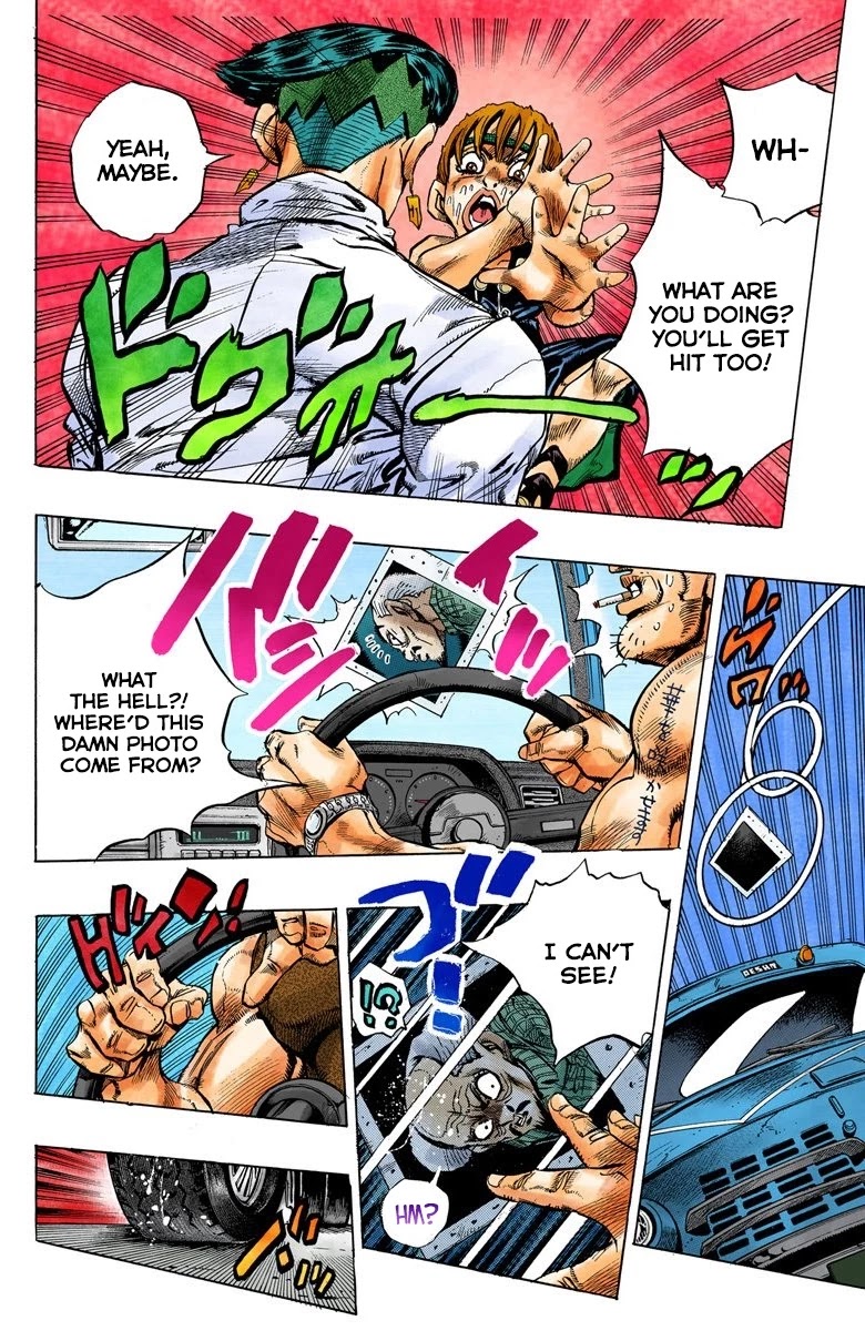 JoJo's Bizarre Adventure Part 4 - Diamond is Unbreakable (Official Colored) Chapter 111 page 14 - Chapter 111: RPS Kid is Coming! Part 6