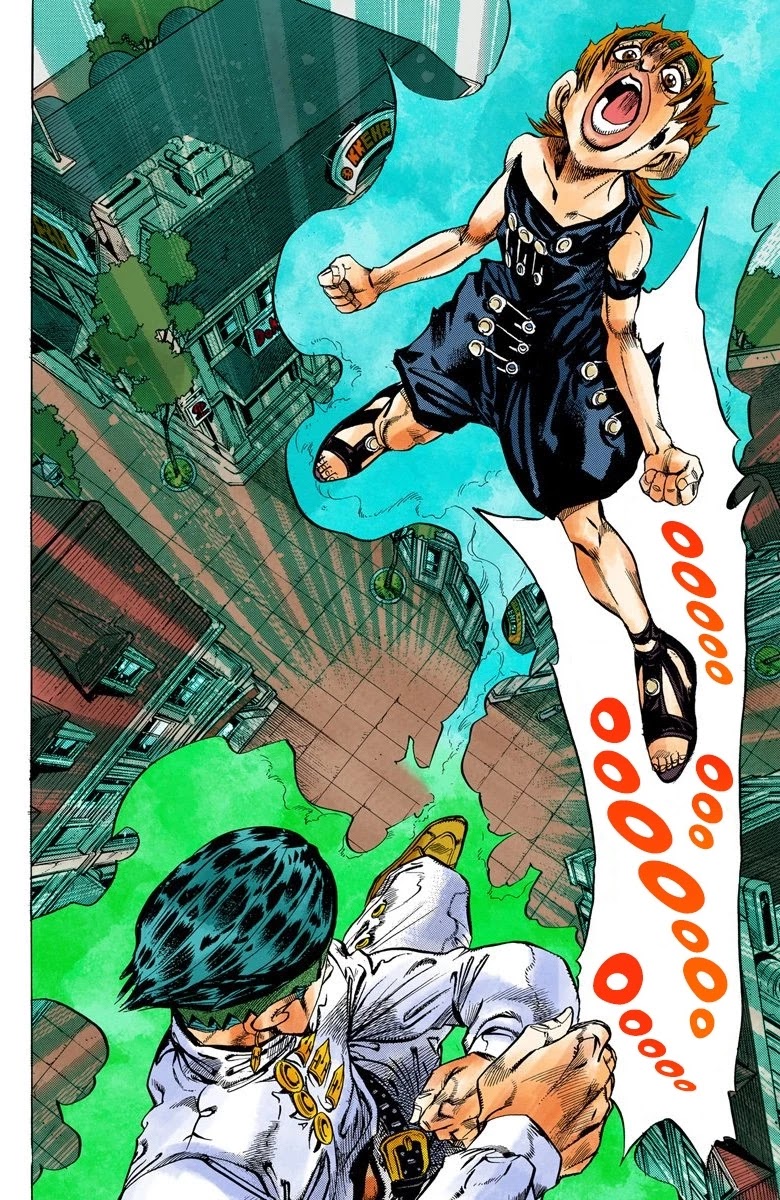 JoJo's Bizarre Adventure Part 4 - Diamond is Unbreakable (Official Colored) Chapter 111 page 6 - Chapter 111: RPS Kid is Coming! Part 6