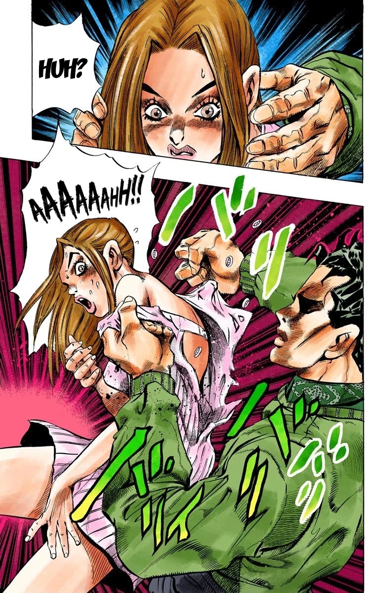 JoJo's Bizarre Adventure Part 4 - Diamond is Unbreakable (Official Colored) Chapter 112 page 11 - Chapter 112: Yoshikage Kira's New Life Part 2