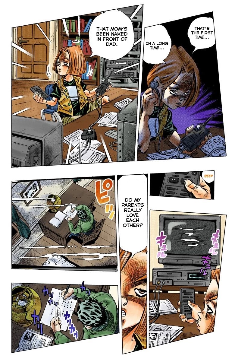 JoJo's Bizarre Adventure Part 4 - Diamond is Unbreakable (Official Colored) Chapter 112 page 14 - Chapter 112: Yoshikage Kira's New Life Part 2