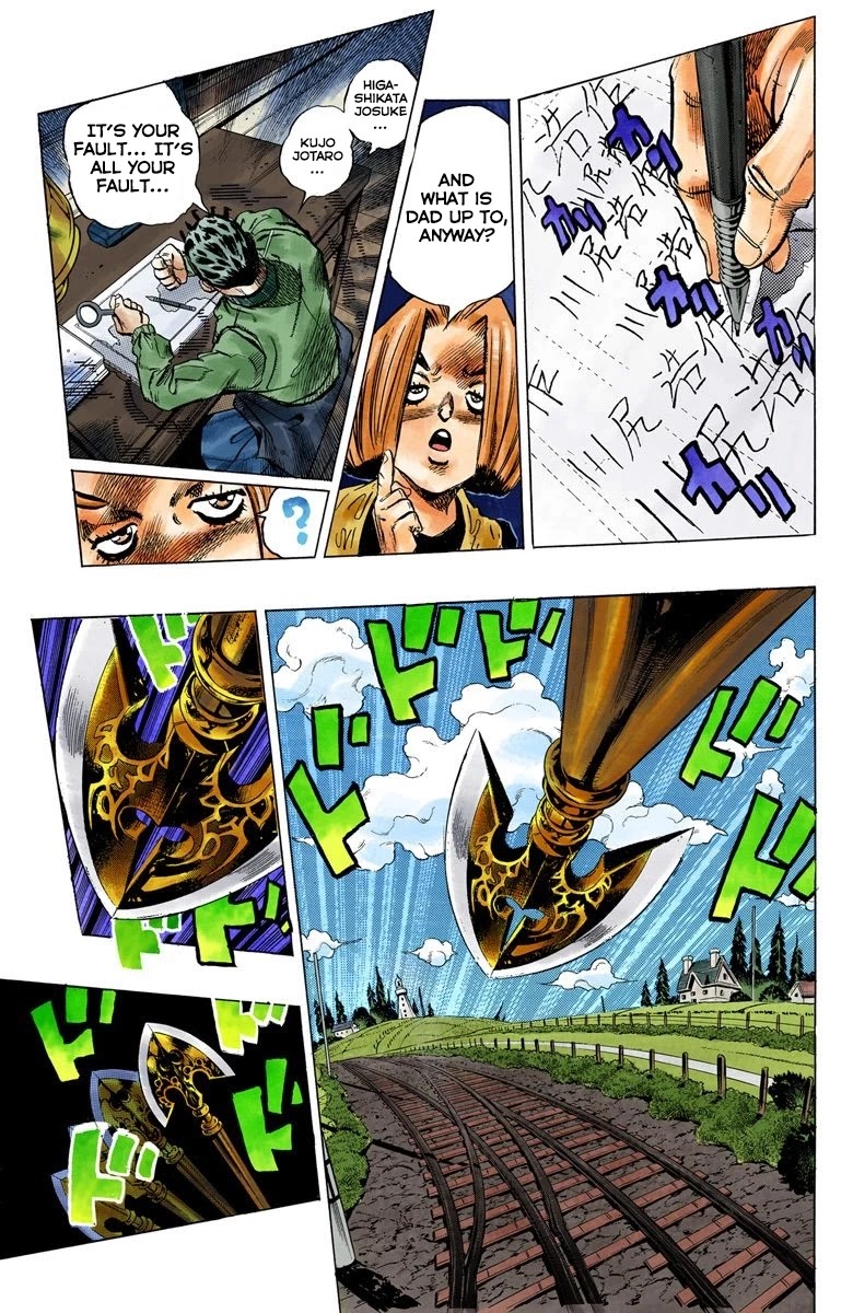 JoJo's Bizarre Adventure Part 4 - Diamond is Unbreakable (Official Colored) Chapter 112 page 15 - Chapter 112: Yoshikage Kira's New Life Part 2