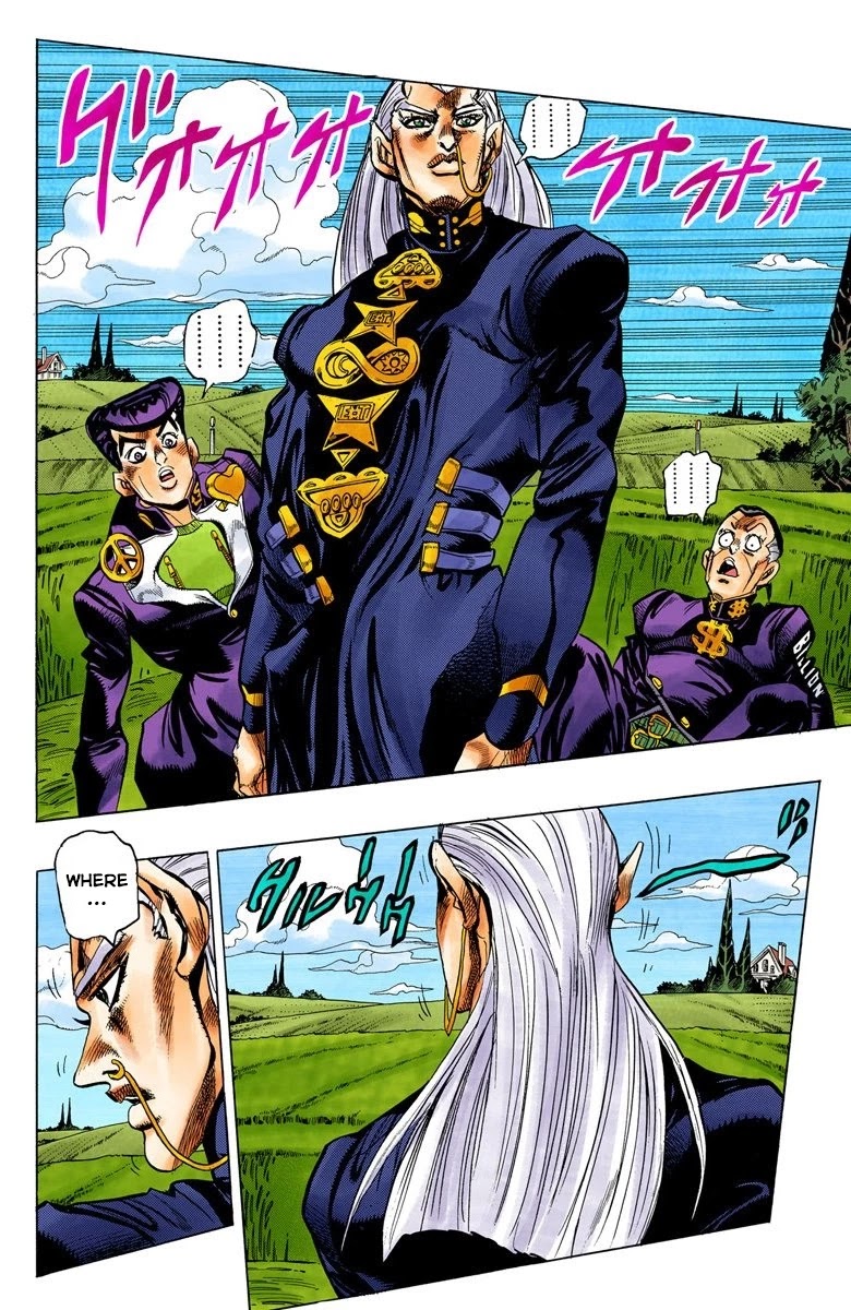 JoJo's Bizarre Adventure Part 4 - Diamond is Unbreakable (Official Colored) Chapter 113 page 12 - Chapter 113: I am an Alien! Part 1