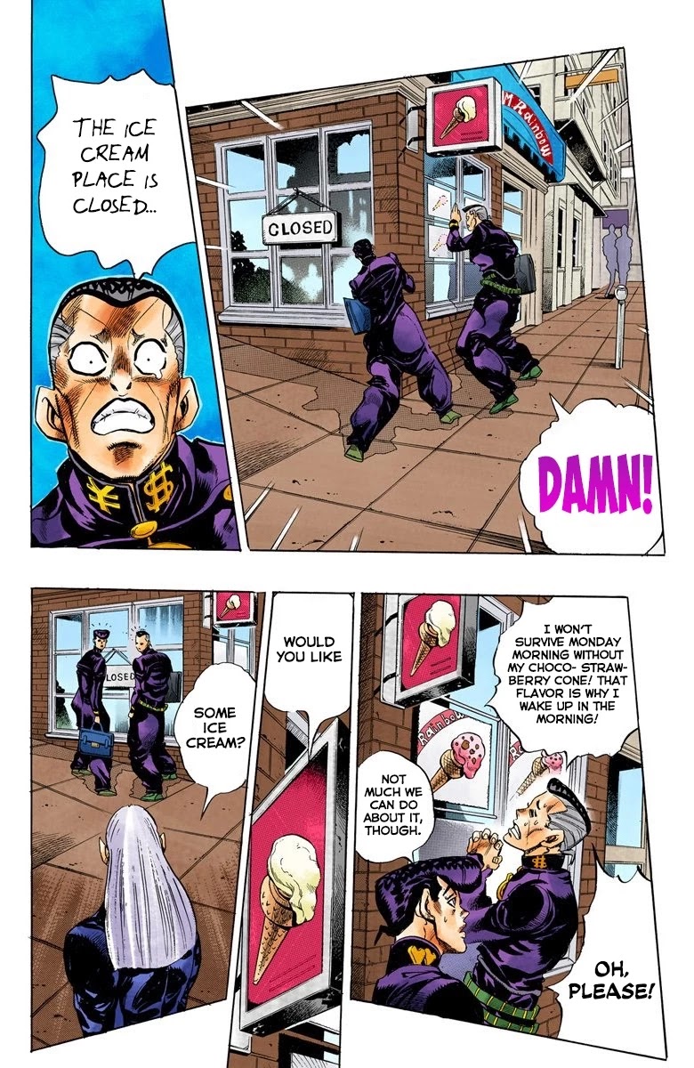 JoJo's Bizarre Adventure Part 4 - Diamond is Unbreakable (Official Colored) Chapter 113 page 18 - Chapter 113: I am an Alien! Part 1