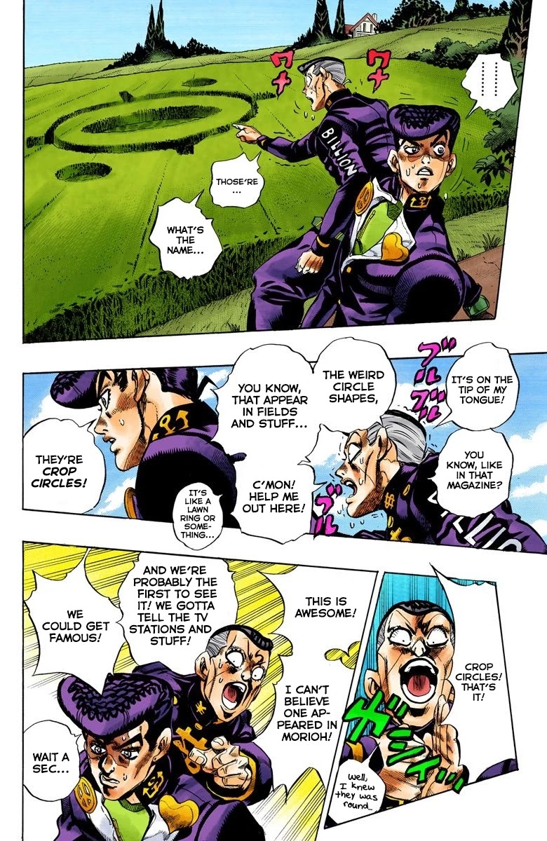 JoJo's Bizarre Adventure Part 4 - Diamond is Unbreakable (Official Colored) Chapter 113 page 6 - Chapter 113: I am an Alien! Part 1