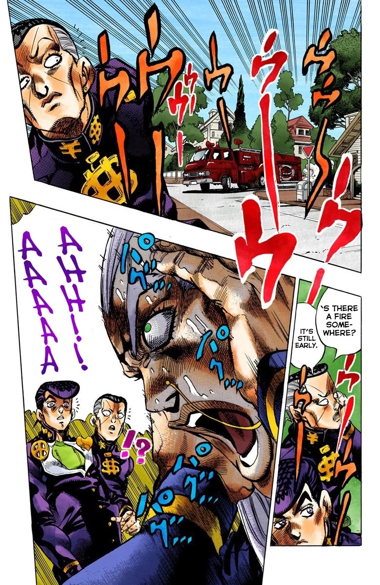 JoJo's Bizarre Adventure Part 4 - Diamond is Unbreakable (Official Colored) Chapter 114 page 10 - Chapter 114: I am an Alien! Part 2