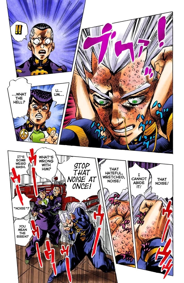 JoJo's Bizarre Adventure Part 4 - Diamond is Unbreakable (Official Colored) Chapter 114 page 12 - Chapter 114: I am an Alien! Part 2
