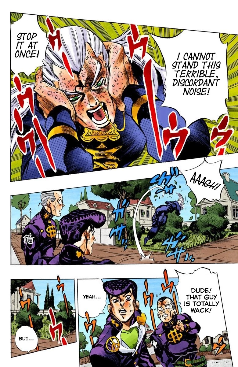 JoJo's Bizarre Adventure Part 4 - Diamond is Unbreakable (Official Colored) Chapter 114 page 13 - Chapter 114: I am an Alien! Part 2