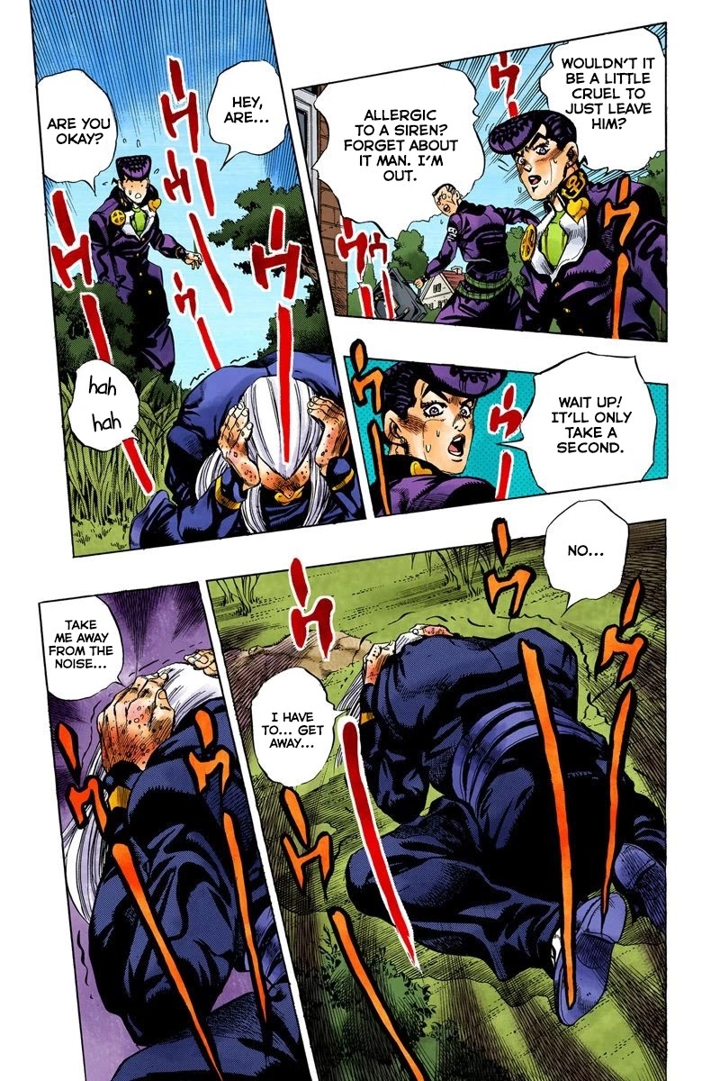 JoJo's Bizarre Adventure Part 4 - Diamond is Unbreakable (Official Colored) Chapter 114 page 14 - Chapter 114: I am an Alien! Part 2