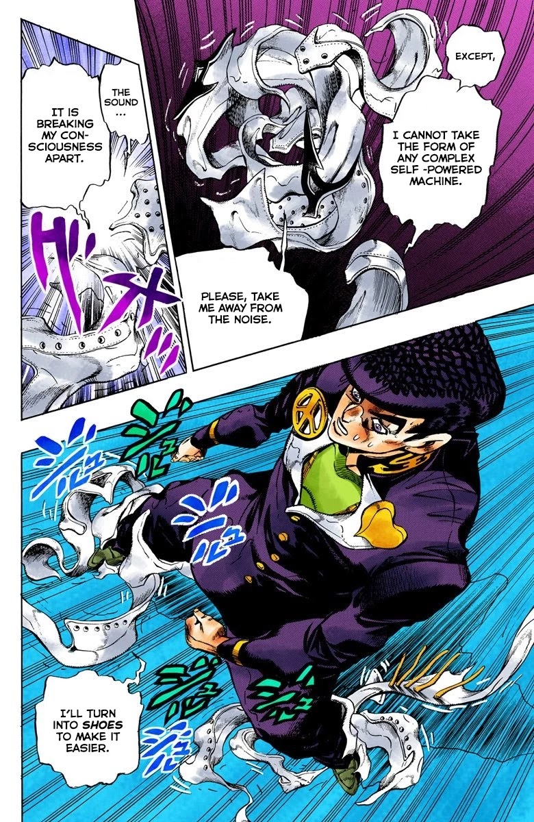 JoJo's Bizarre Adventure Part 4 - Diamond is Unbreakable (Official Colored) Chapter 114 page 17 - Chapter 114: I am an Alien! Part 2
