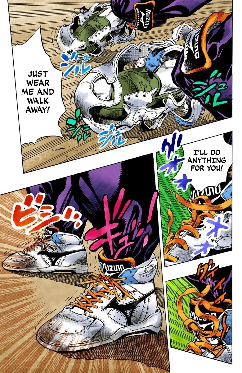 JoJo's Bizarre Adventure Part 4 - Diamond is Unbreakable (Official Colored) Chapter 114 page 18 - Chapter 114: I am an Alien! Part 2