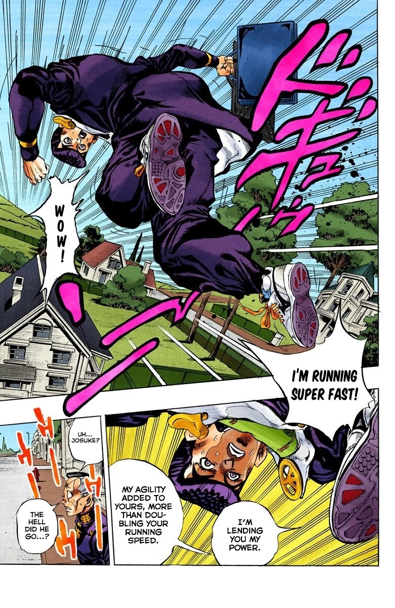 JoJo's Bizarre Adventure Part 4 - Diamond is Unbreakable (Official Colored) Chapter 114 page 20 - Chapter 114: I am an Alien! Part 2