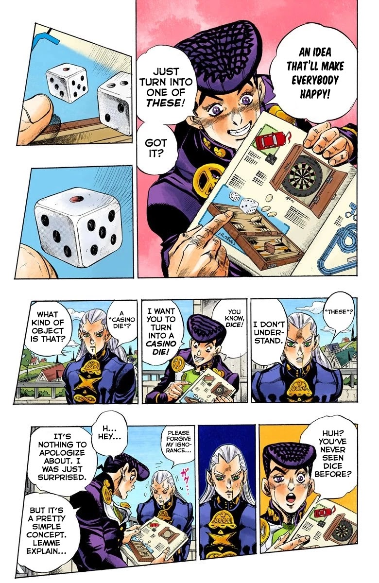 JoJo's Bizarre Adventure Part 4 - Diamond is Unbreakable (Official Colored) Chapter 115 page 10 - Chapter 115: I am an Alien! Part 3