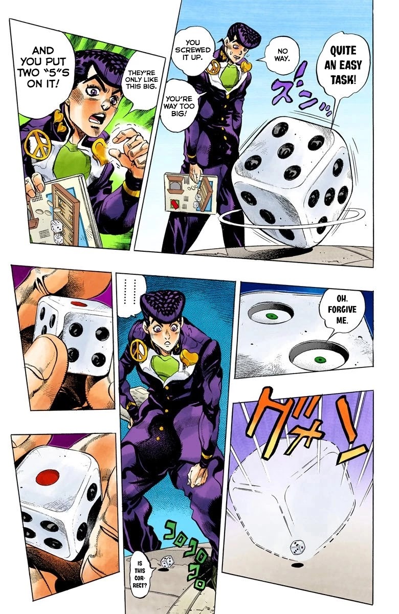JoJo's Bizarre Adventure Part 4 - Diamond is Unbreakable (Official Colored) Chapter 115 page 12 - Chapter 115: I am an Alien! Part 3