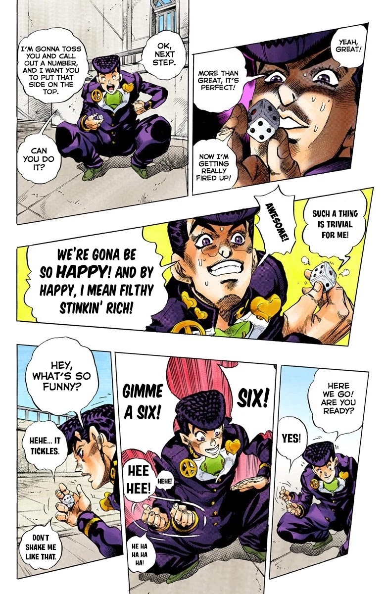JoJo's Bizarre Adventure Part 4 - Diamond is Unbreakable (Official Colored) Chapter 115 page 13 - Chapter 115: I am an Alien! Part 3