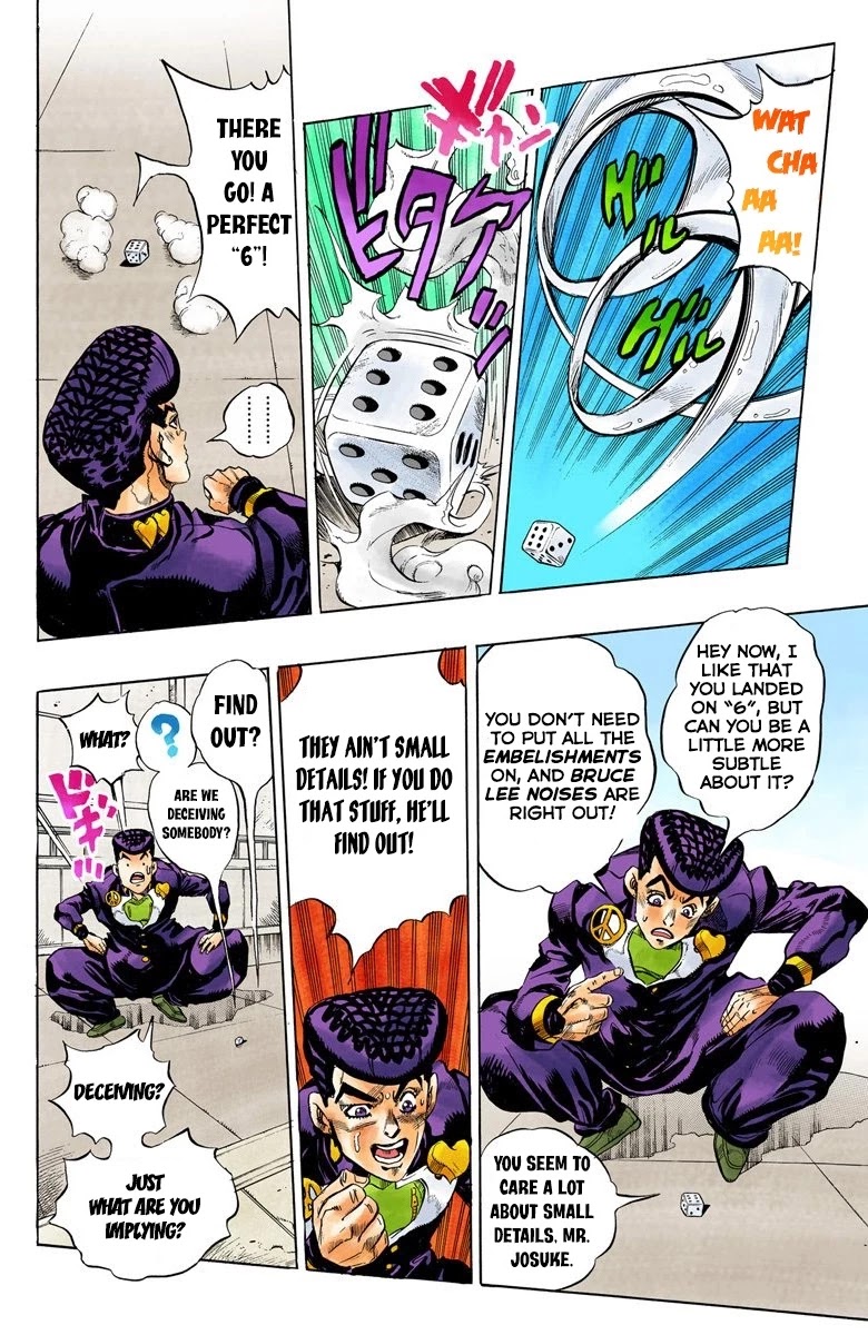 JoJo's Bizarre Adventure Part 4 - Diamond is Unbreakable (Official Colored) Chapter 115 page 15 - Chapter 115: I am an Alien! Part 3
