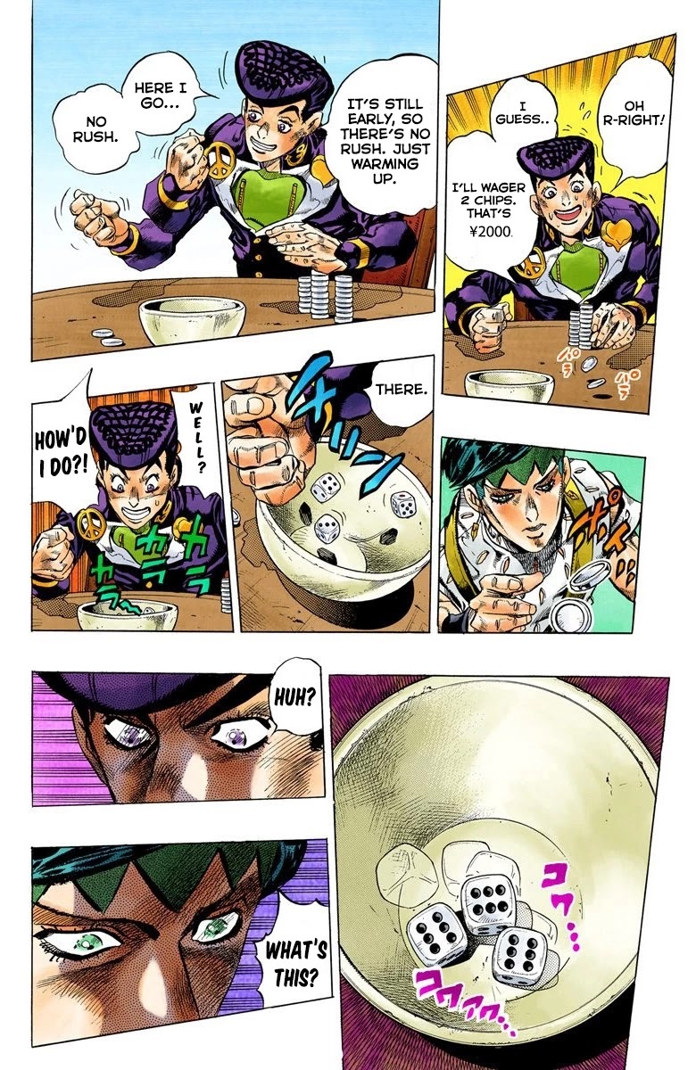JoJo's Bizarre Adventure Part 4 - Diamond is Unbreakable (Official Colored) Chapter 116 page 17 - Chapter 116: I am an Alien! Part 4