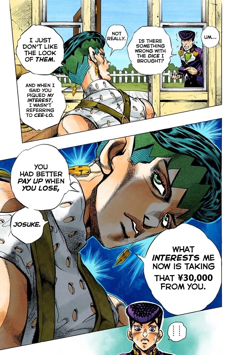 JoJo's Bizarre Adventure Part 4 - Diamond is Unbreakable (Official Colored) Chapter 116 page 8 - Chapter 116: I am an Alien! Part 4