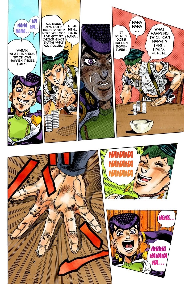 JoJo's Bizarre Adventure Part 4 - Diamond is Unbreakable (Official Colored) Chapter 117 page 10 - Chapter 117: I am an Alien! Part 5