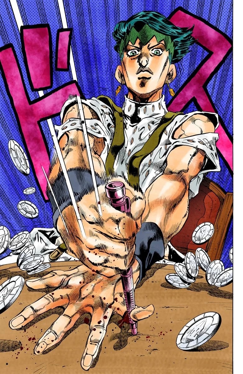 JoJo's Bizarre Adventure Part 4 - Diamond is Unbreakable (Official Colored) Chapter 117 page 11 - Chapter 117: I am an Alien! Part 5