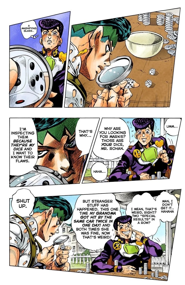 JoJo's Bizarre Adventure Part 4 - Diamond is Unbreakable (Official Colored) Chapter 117 page 4 - Chapter 117: I am an Alien! Part 5
