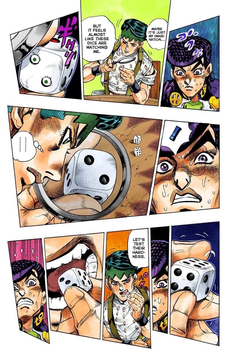 JoJo's Bizarre Adventure Part 4 - Diamond is Unbreakable (Official Colored) Chapter 117 page 5 - Chapter 117: I am an Alien! Part 5