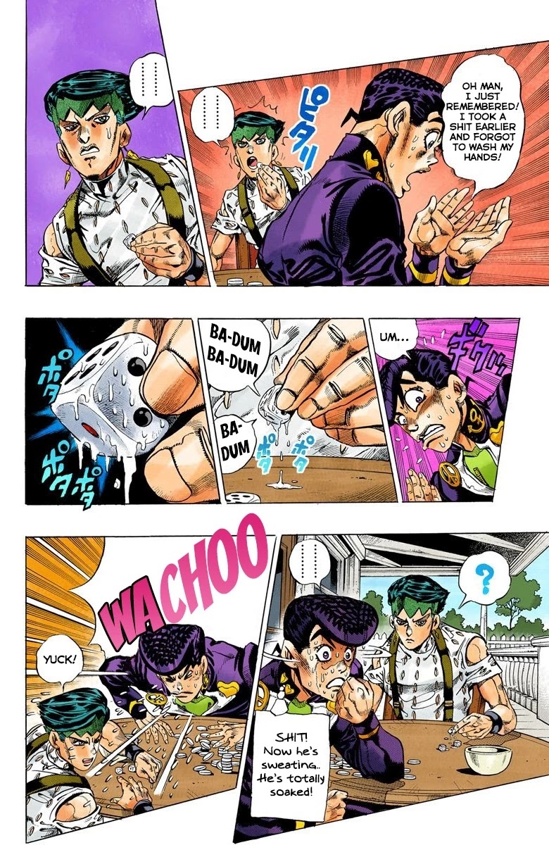 JoJo's Bizarre Adventure Part 4 - Diamond is Unbreakable (Official Colored) Chapter 117 page 6 - Chapter 117: I am an Alien! Part 5