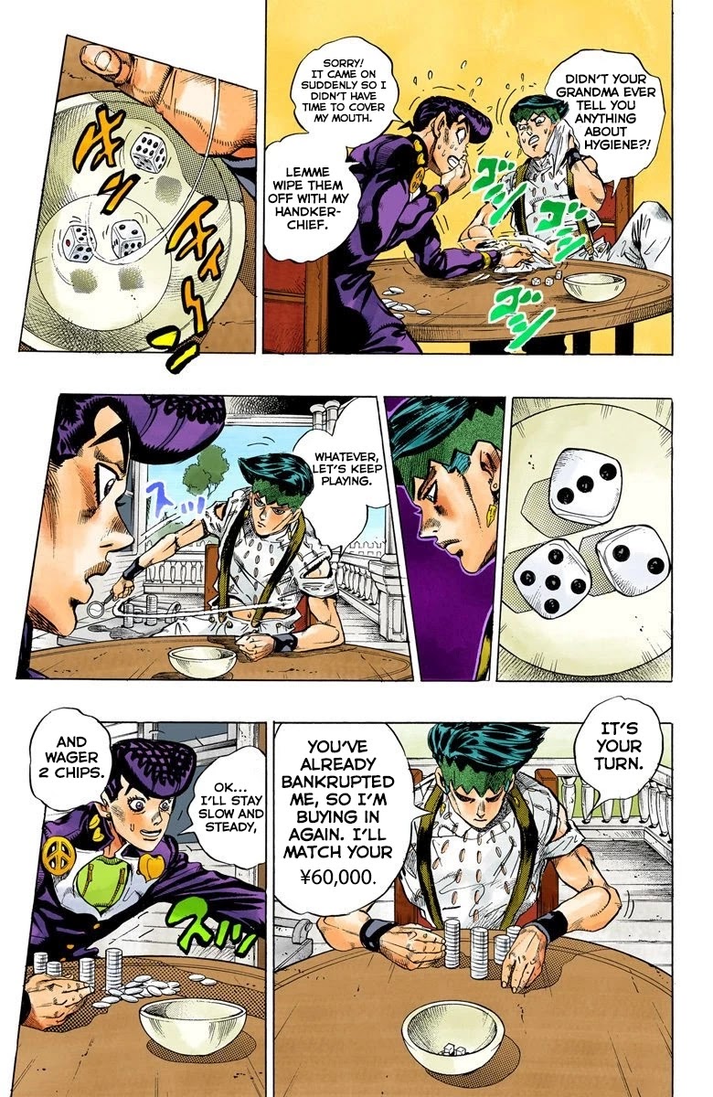 JoJo's Bizarre Adventure Part 4 - Diamond is Unbreakable (Official Colored) Chapter 117 page 7 - Chapter 117: I am an Alien! Part 5