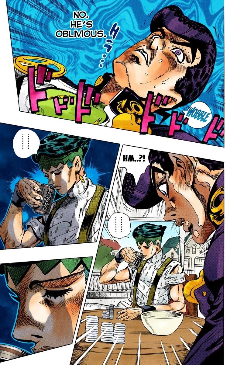 JoJo's Bizarre Adventure Part 4 - Diamond is Unbreakable (Official Colored) Chapter 117 page 9 - Chapter 117: I am an Alien! Part 5